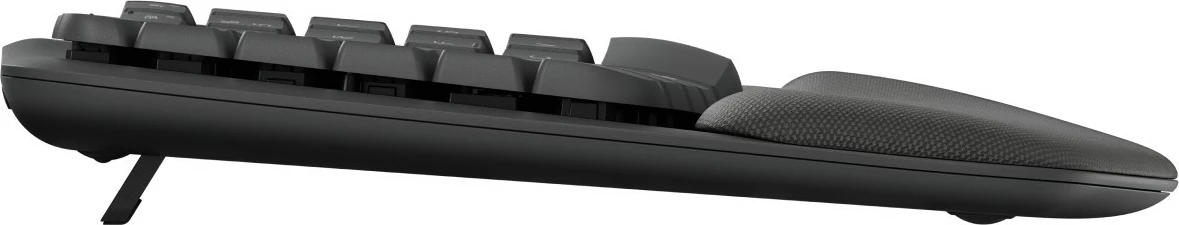 Tastierë Logitech Wave Keys wireless 2.4 GHz Bluetooth LE QWERTY US International grafit