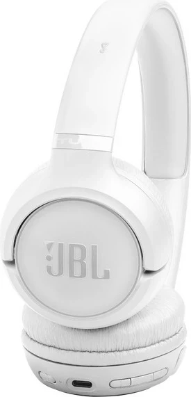 Kufje JBL Tune 530BT, Bluetooth 6.0, 76h bateri, karikim i shpejtë, mikrofon, të bardha, set