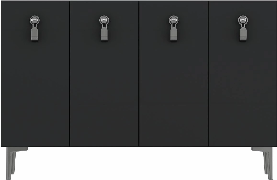 Konsol Skye Decor, anthracite, silver, 8181KM-64