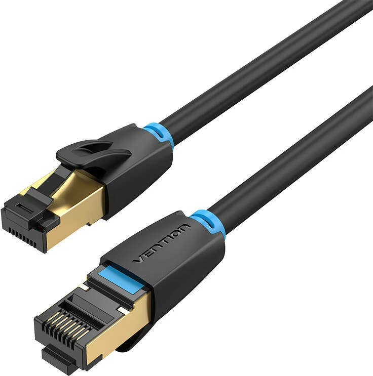 Kabllo rrjeti Vention IKABH CAT8, 2m, 40Gbps, e zezë