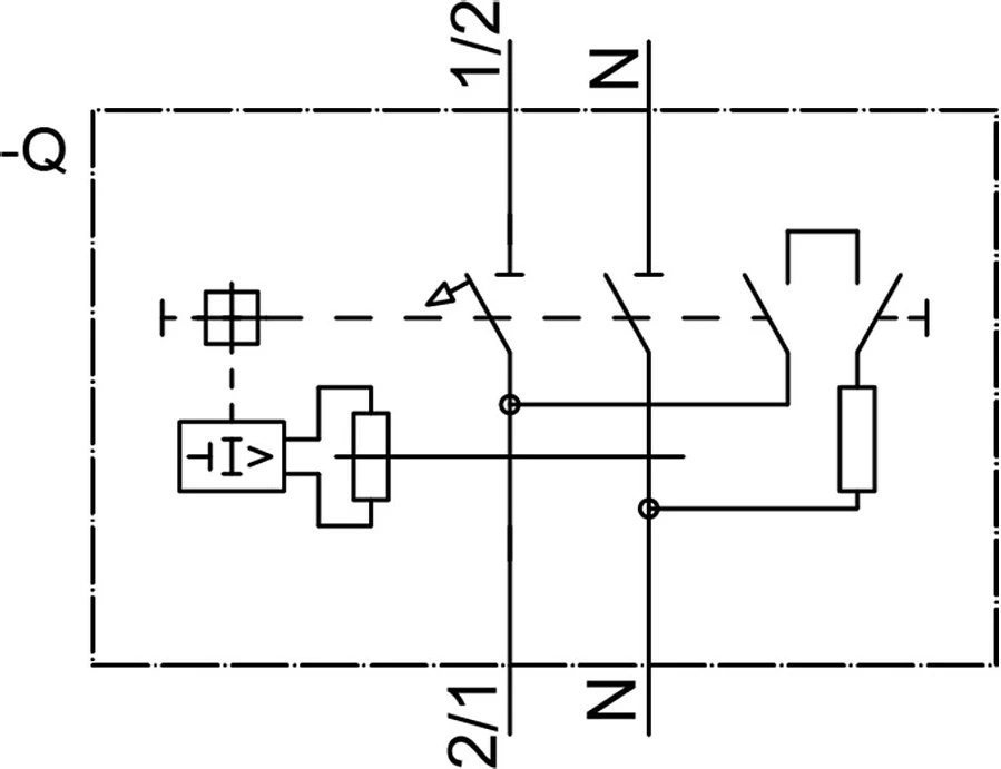 Ndërprerës diferencial automatik Siemens 5SV1316-6KK16, Typ A, 30mA, B16, 2P, 230V