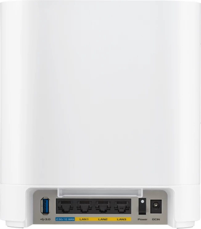 Ruter mesh biznesi ASUS ExpertWiFi EBM68 AX7800 tri-band WiFi 6 (802.11ax), 1-pack, i bardhë