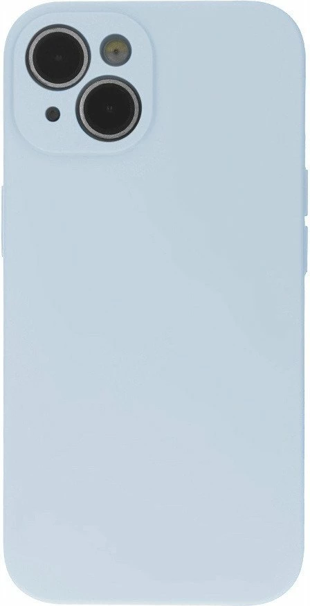 Mbështjellës Etteri Silicon Cover për Samsung Galaxy A36 5G, TPU mat, kompatibil me karikim wireless, kaltër e çelët