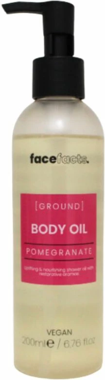 Face Facts Body Oil Pomegranate - Ground
