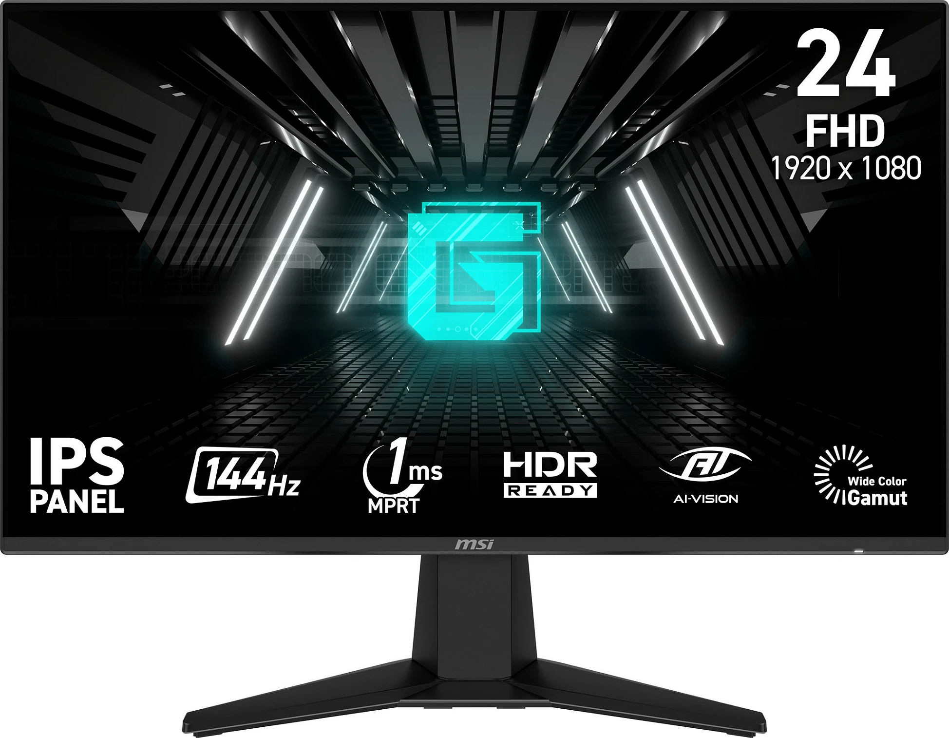 Monitor MSI G242L E14 23.8" FHD IPS 144Hz 1ms, HDMI/DisplayPort, i zi