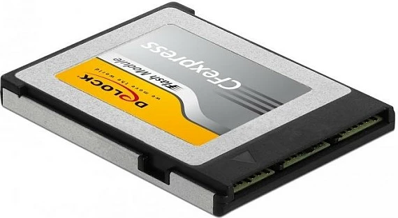 Kartelë memorie DeLOCK 54066, CFexpress Type B, 256GB, 1550/900MB/s, e zezë/gri