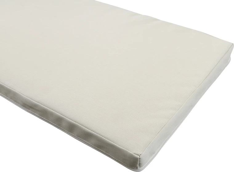 Jastëk Vertian për shezlong, tekstilene, ngjyrë bezhë, 194x58x7cm