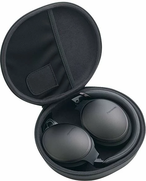 Kufje Panasonic RP-HD605NE-K Bluetooth me noise cancelling, 20 orë bateri, të palosshme, të zeza