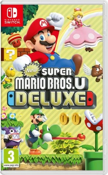 Lojë Nintendo New Super Mario Bros. U Deluxe, Nintendo Switch, Deluxe Edition, anglisht (US), 2-në-1