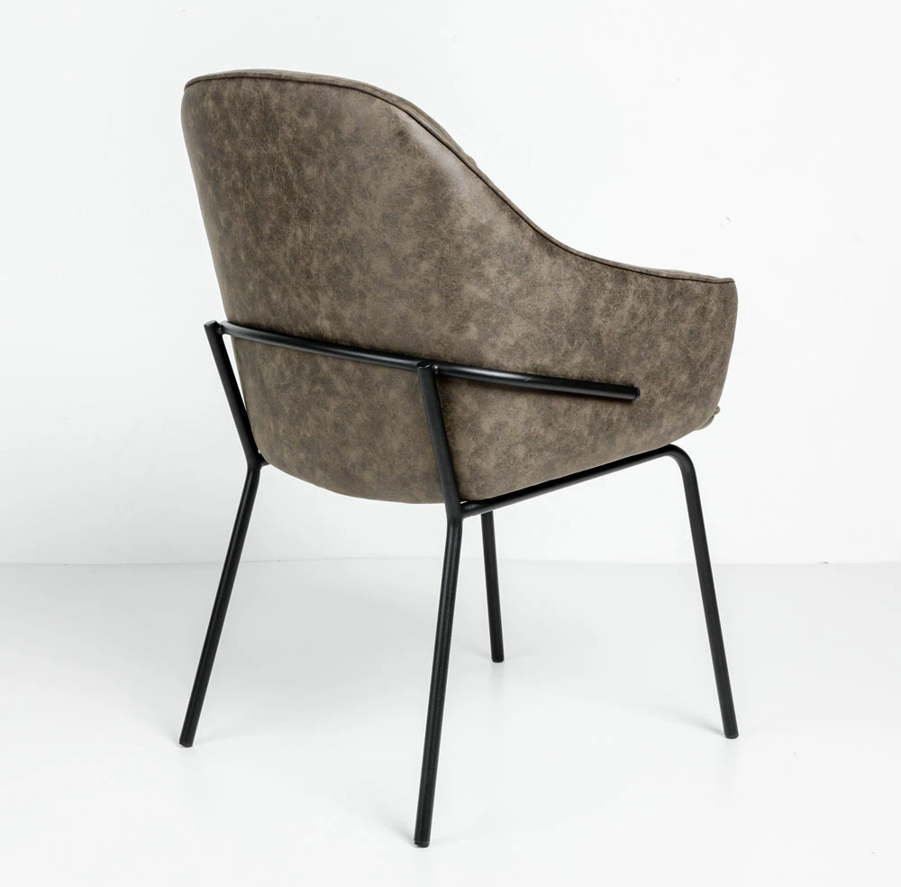 Karrige me mbështetëse për duar Tosca, ngjyrë kafe, 62x63x90.5