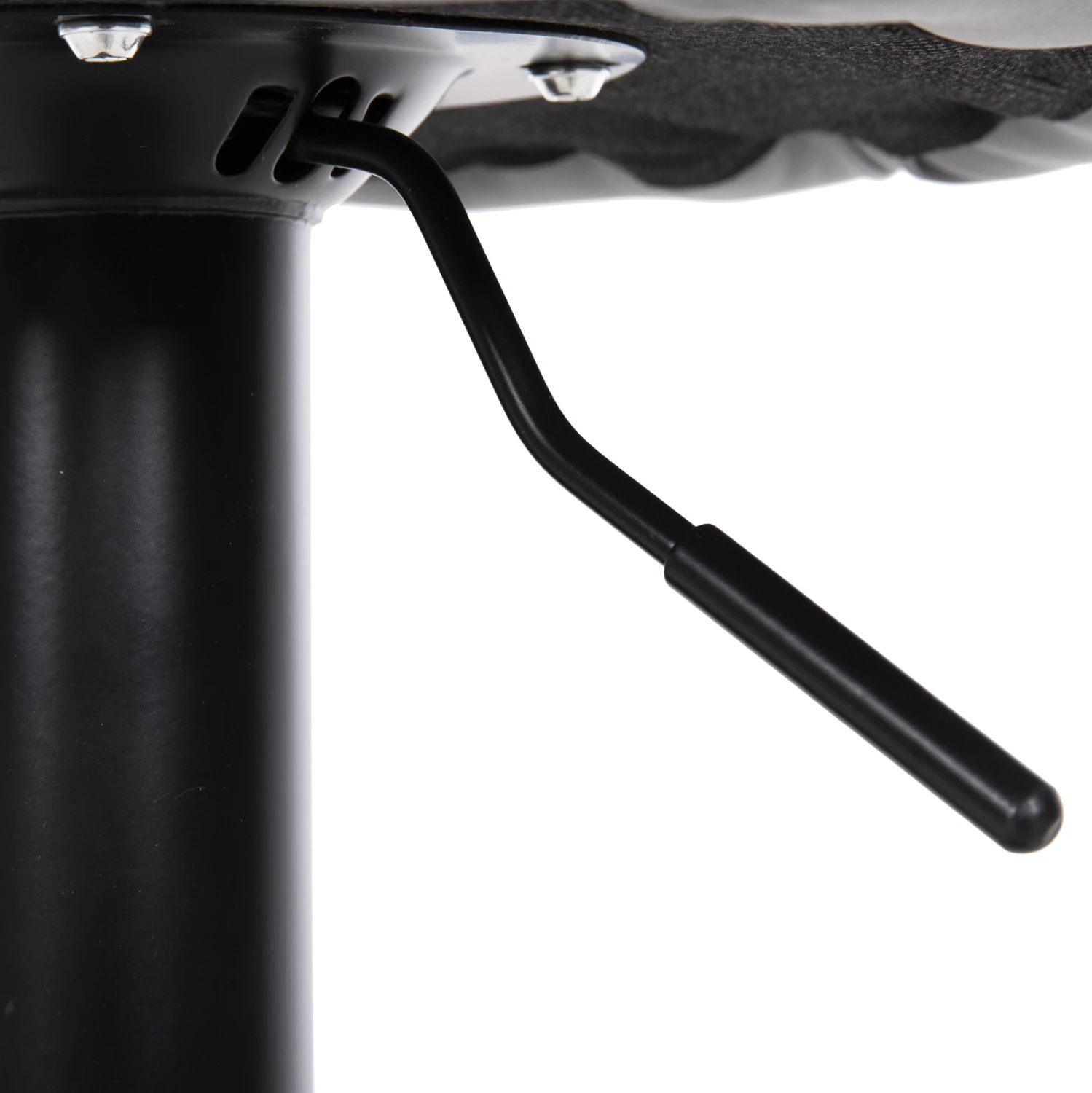 Karrige për bar ROSE, FH204.10, gri PU, pezullim Φ44x85-107Hcm