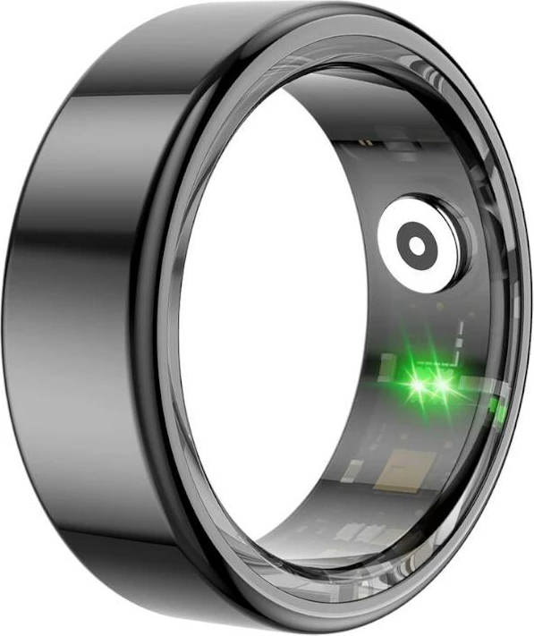 Smartring Colmi R02, madhësia 9, 18.9mm, e zezë