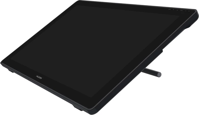 Tablet grafik Huion Kamvas 24 Plus GS2402, 23.8", QHD, stilolaps pa bateri, Gri e errët