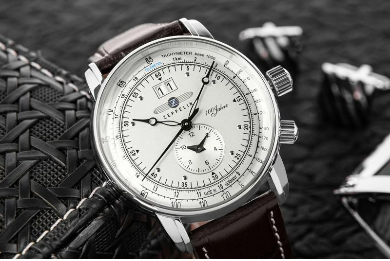 Orë dore për meshkuj Zeppelin, e zezë