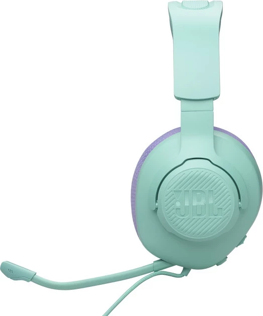 Kufje JBL Quantum 100M2 gaming me mikrofon të shkëputshëm, Aqua Teal