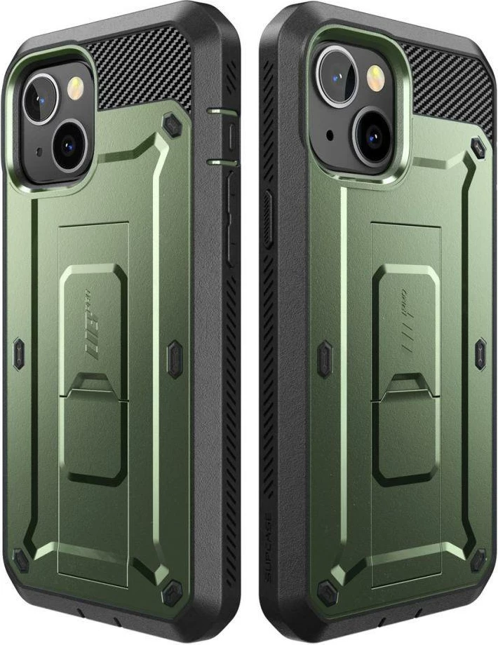 Mbështjellës Supcase Unicorn Beetle Pro për iPhone 14 Plus, i gjelbër