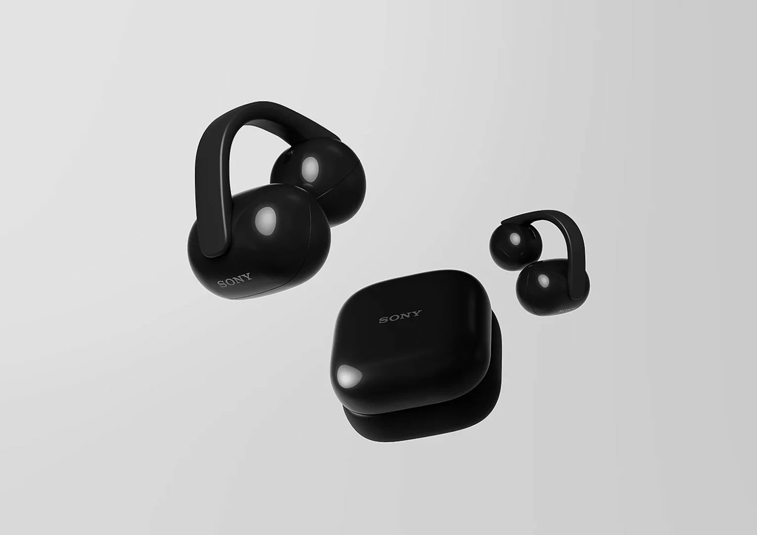 Kufje Sony LinkBuds Clip WF-LC900, True Wireless, Bluetooth 5.3, IPX4, të zeza