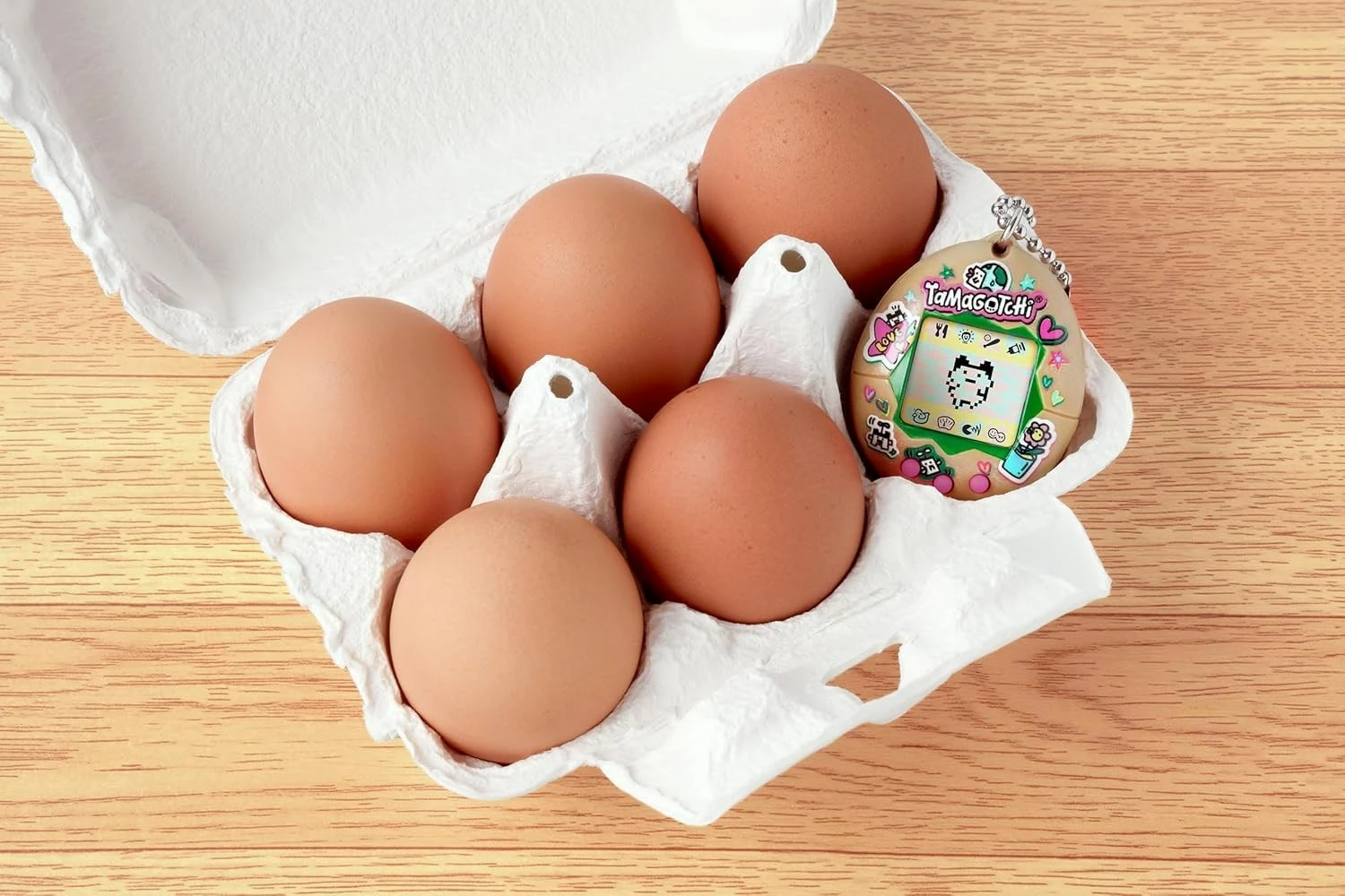 Tamagotchi Bandai Eco Celebration Egg, lodër elektronike, koleksion, shumëngjyrëshe