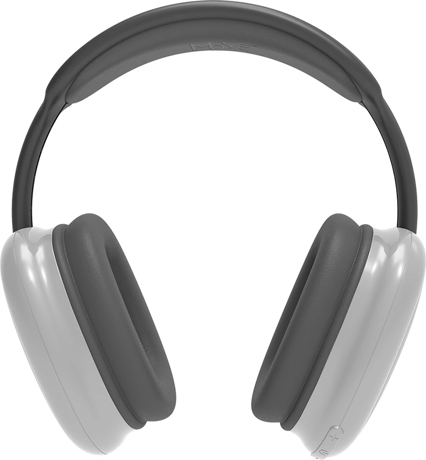 Kufje Moye Stellar Bluetooth 5.3 me mikrofon, bateri deri 36 orë, argjend