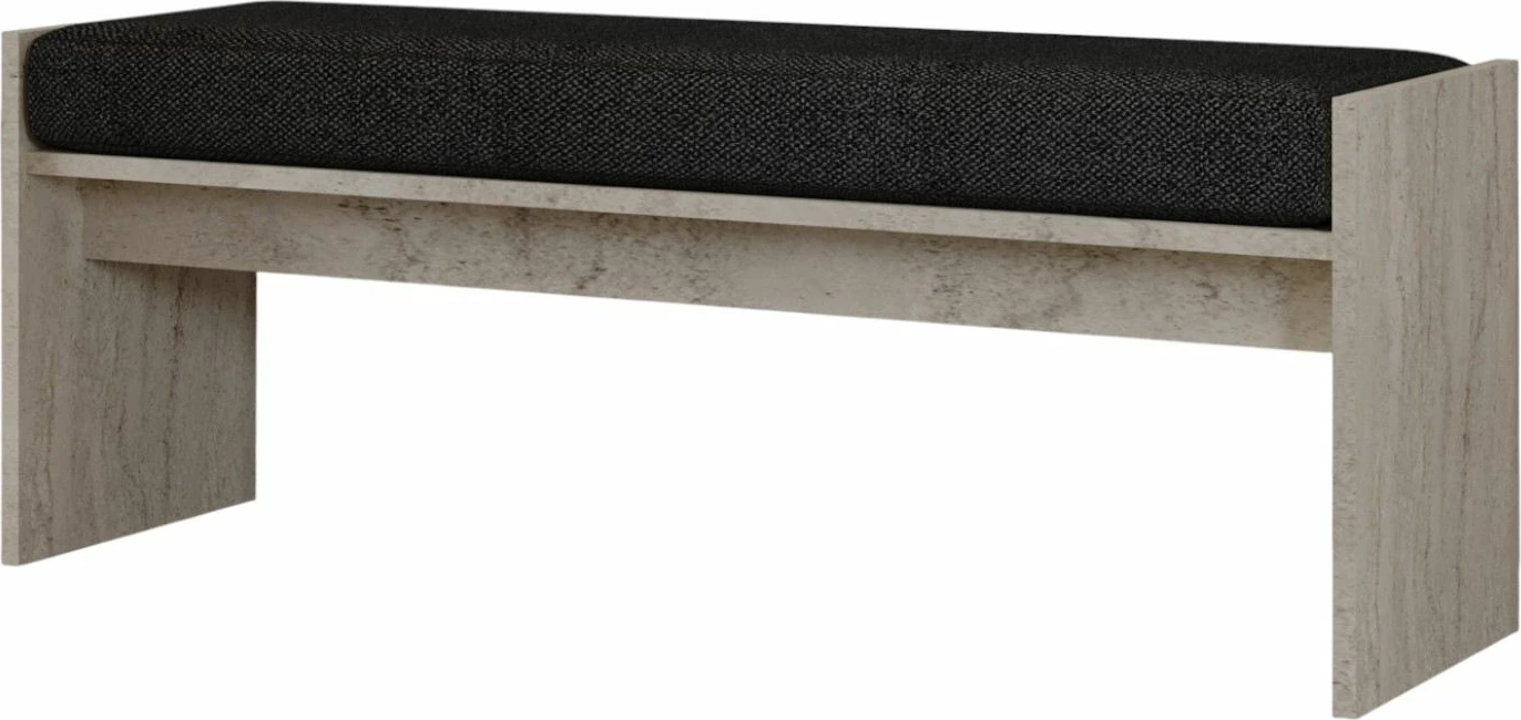 Bankë Atelier del Sofa, ngjyrë travertine, 120x45x35cm