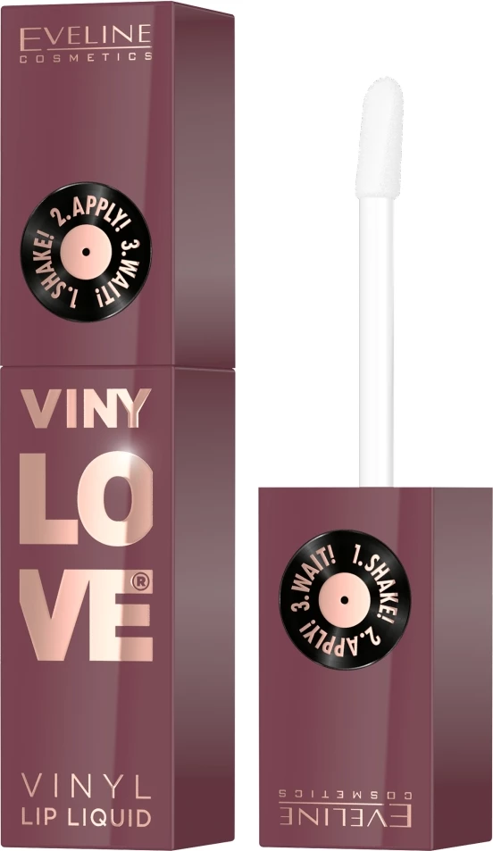Buzëkuq i lëngshëm Eveline Cosmetics VinyLove për femra 08 Honey 4ml