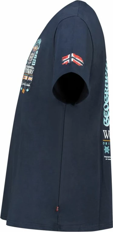 Maicë për meshkuj Geographical Norway, navy blue [Madhësia: S]