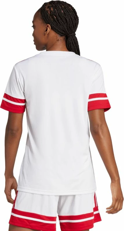 Fanellë futbolli për femra adidas, e bardhë