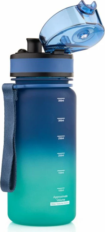 Shishe sportive Meteor, unisex, blu/turkuaz [Madhësia: Standarde]