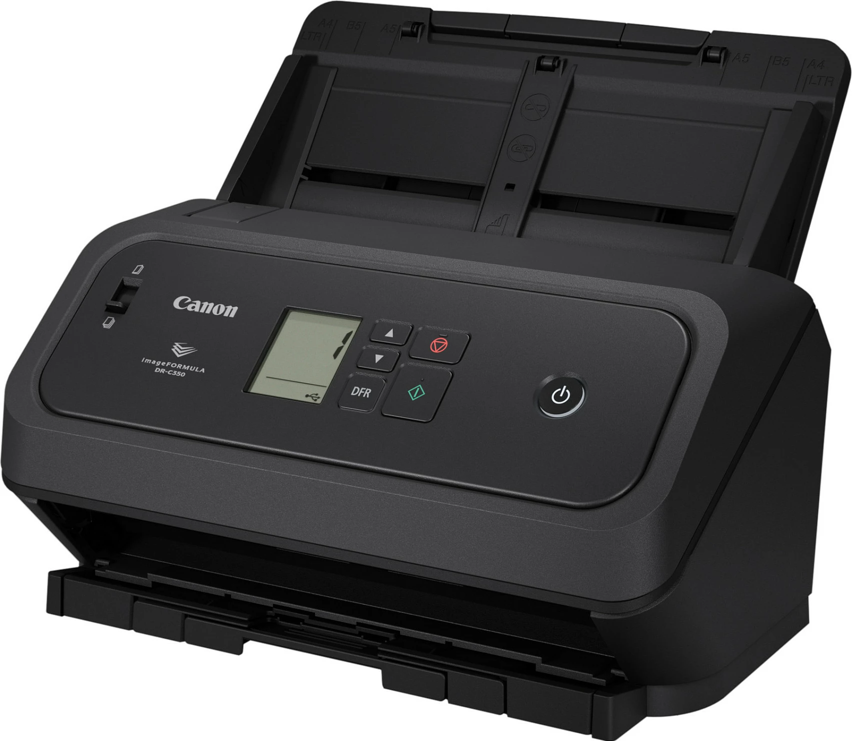 Skaner desktop Canon imageFORMULA DR-C340, A4, ADF, Duplex, 600 x 600 DPI, Ethernet, i zi