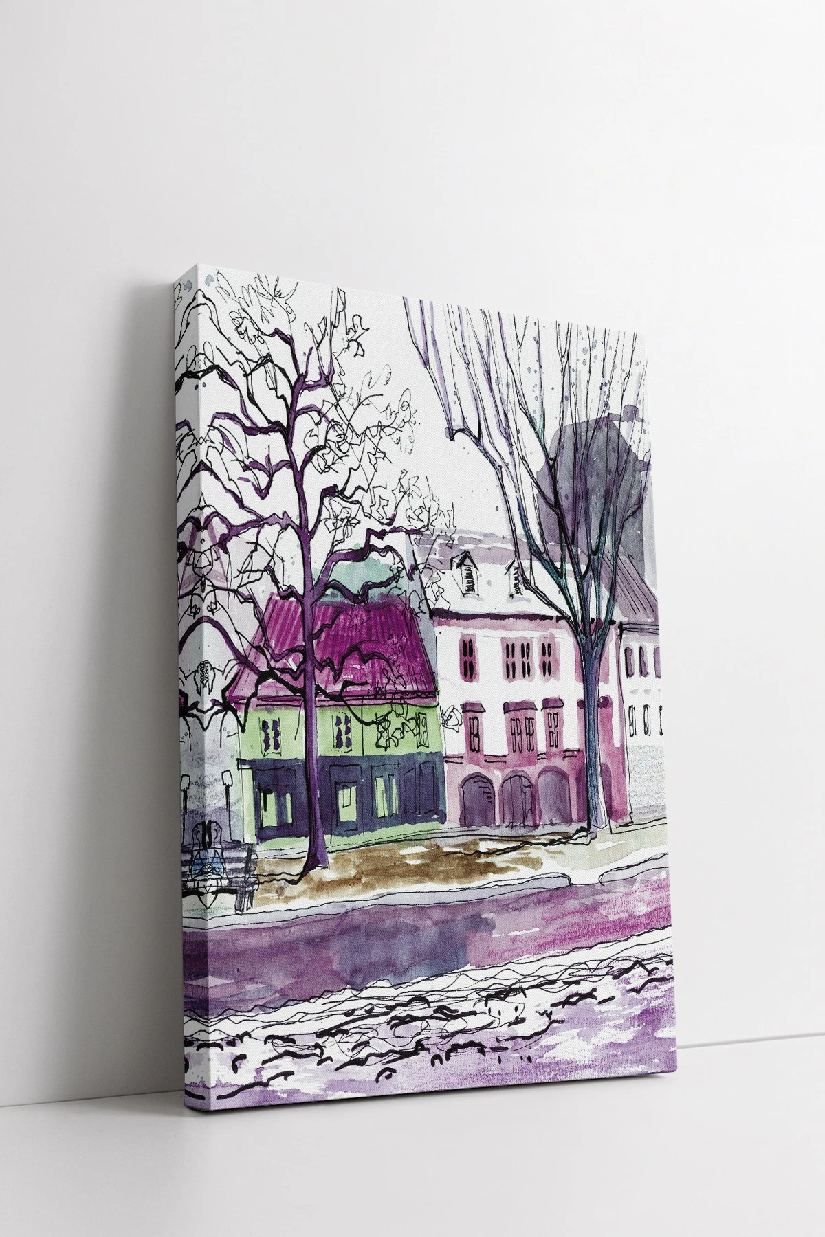 Pikturë dekorative në kanavacë, Wallity, Ersyfdc261, 50x70cm