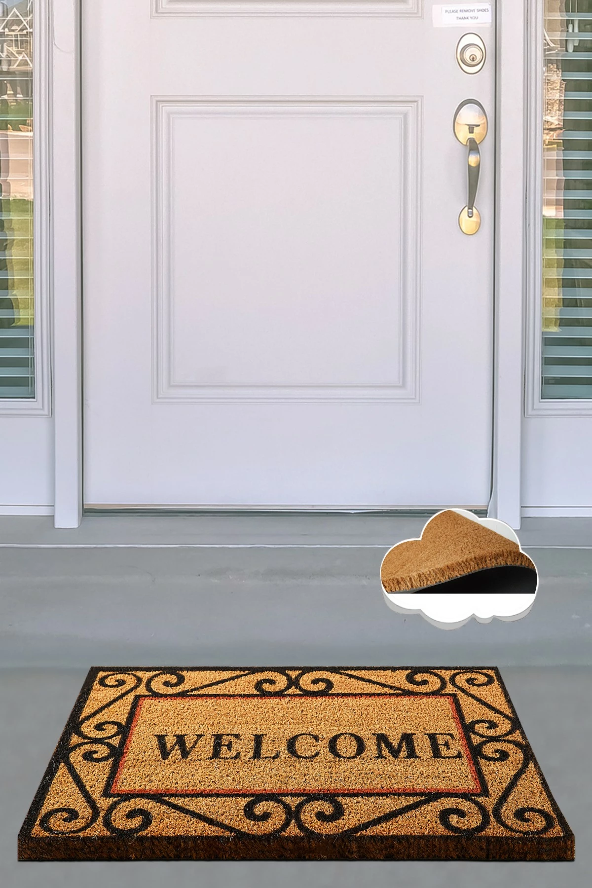 Tapet hyrës Coco Conceptum Hypnose, Fold, bezhë