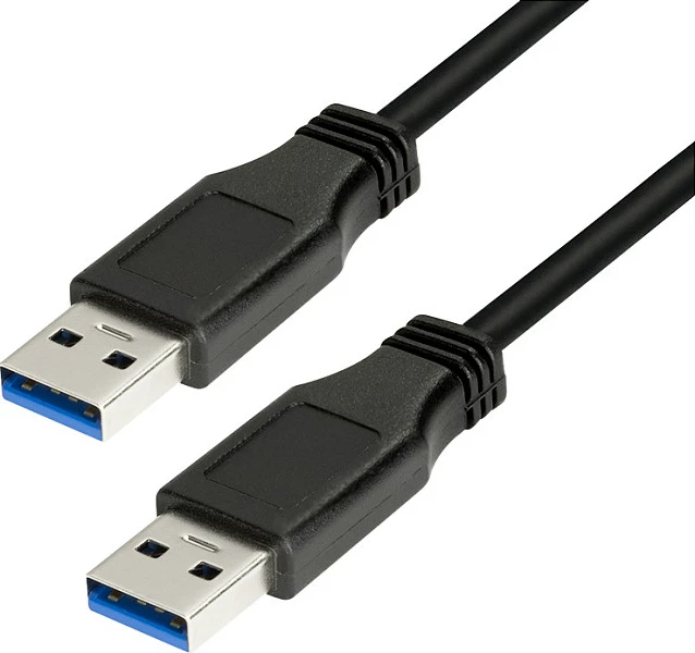 Kabllo USB 3.0 LogiLink USB-A/M në USB-A/M, 3 m, e zezë