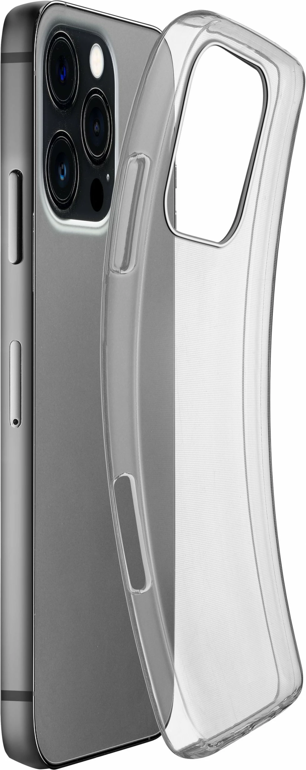 Mbështjellës Cellular Line për iPhone 16 Pro, transparent