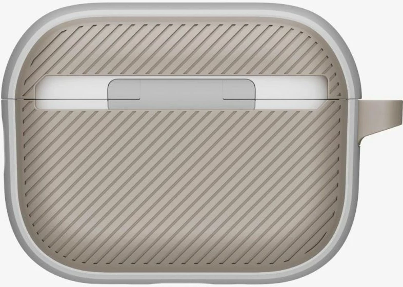 Kutí AirPods Pro 3 Uniq Clyde, gri-bezh