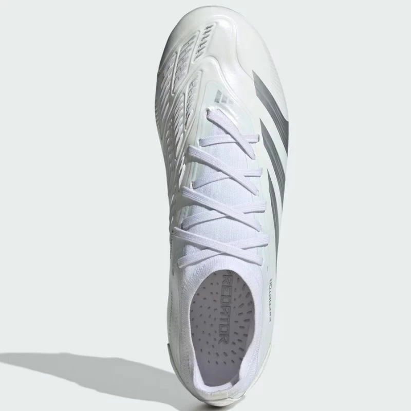 Atlete për futboll adidas Predator Pro FG për meshkuj, të bardha [Madhësia: 46 2/3]