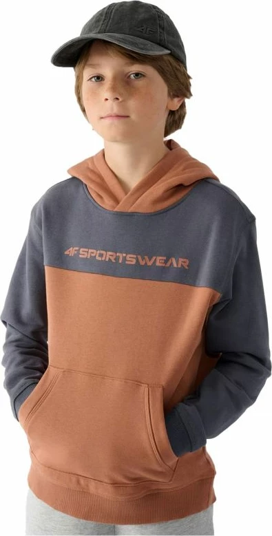 Duks për fëmijë 4F, kafe-gri