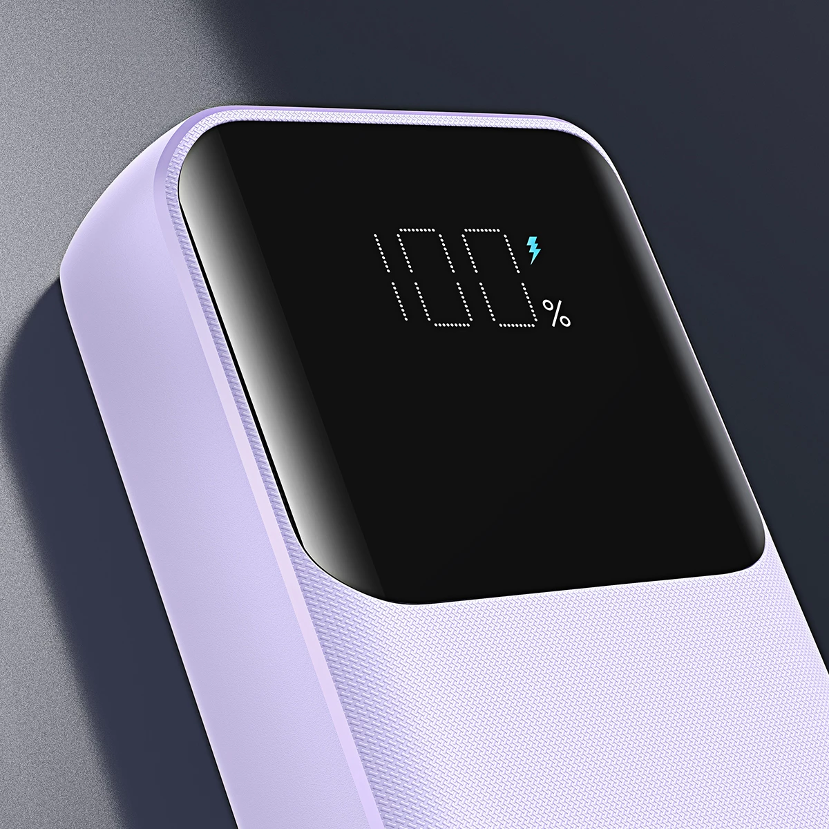 Powerbank Joyroom JR-PBC06, 10000mAh, 30W, me kabllo USB-C/Lightning të integruara, vjollcë