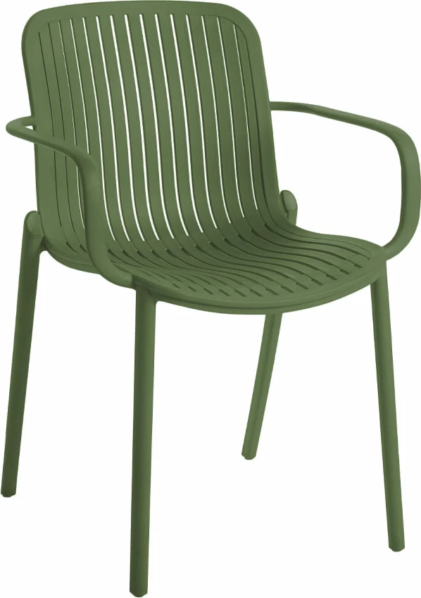 Karrige Brio, ngjyrë ulliri, 58x56.5x81cm