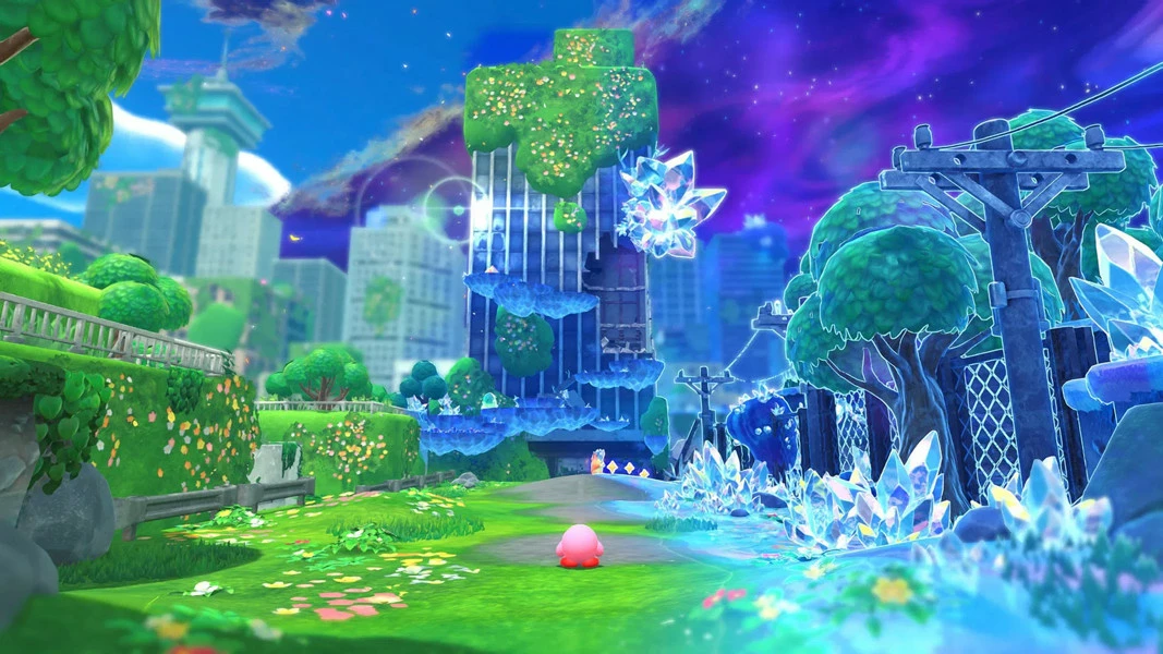 Lojë Nintendo Kirby and the Forgotten Land + Star-Crossed World, Nintendo Switch 2 Edition (PEGI 7)