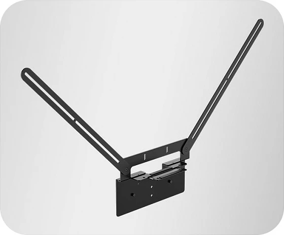 Kit montimi Yealink VB-TVMount-01, montim në mur, i zi