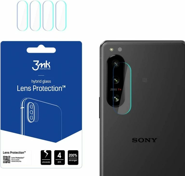 Mbrojtës xhami hibrid 3mk për kamera Sony Xperia 5 IV