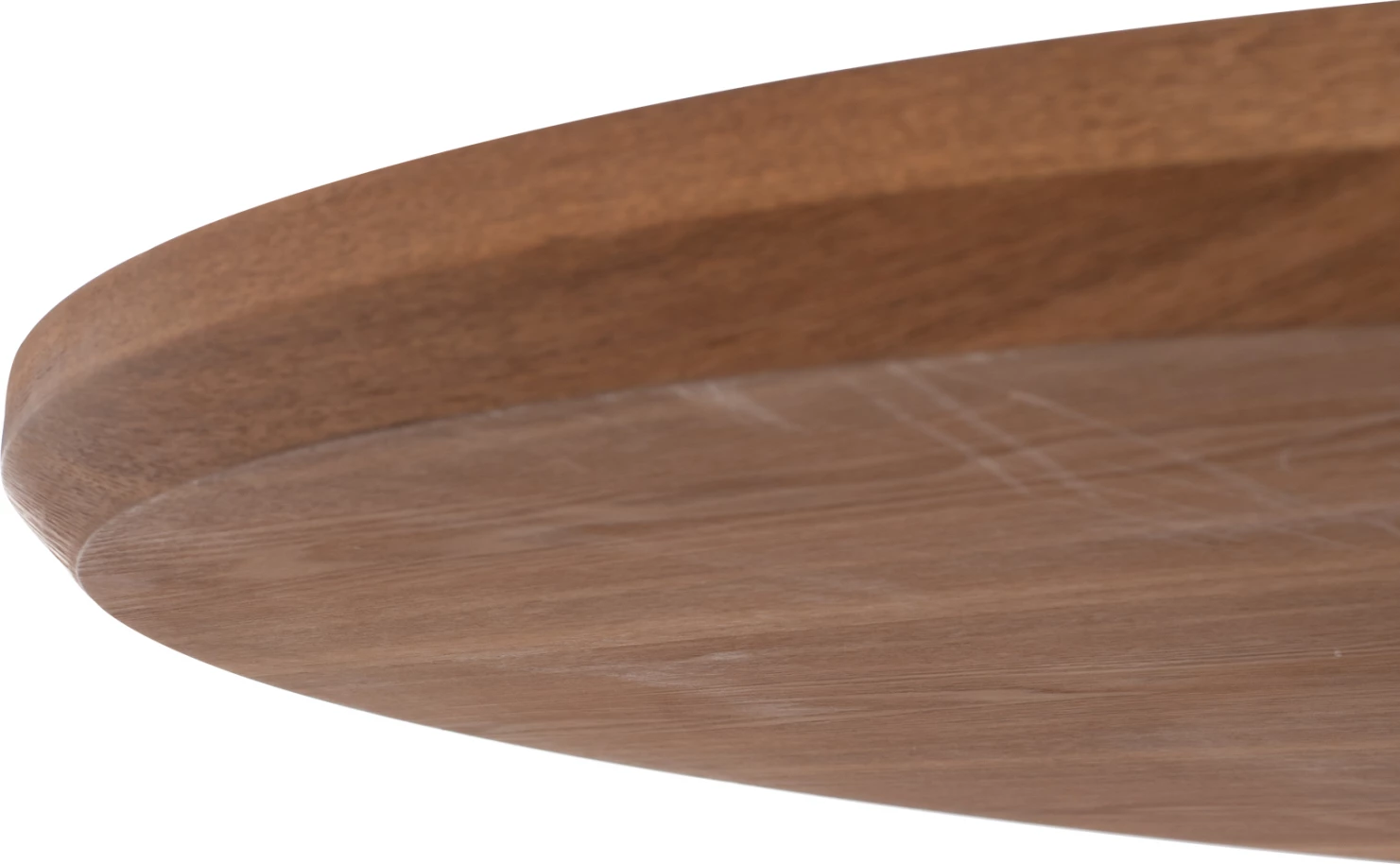 Tavolinë e rrumbullakët për ngrënie, MDF, ngjyrë arre, FH9307.01, Φ120x75H