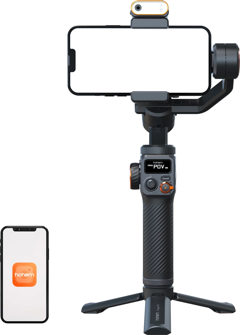 Gimbal Hohem iSteady M6 Kit për celular, 400g, i zi