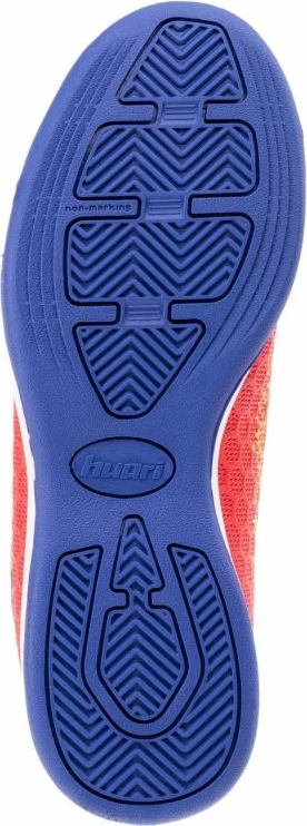 Këpucë futbolli për fëmijë Huari, të kuqe dhe blu [Madhësia: 28]