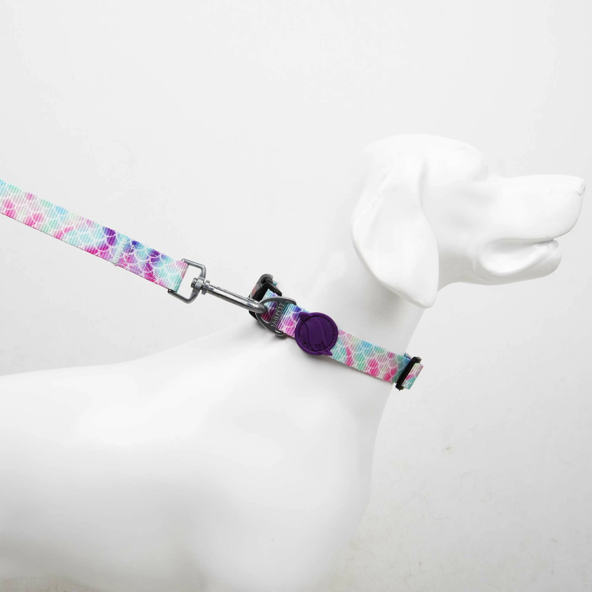 Litar për qen, Paws & Whiskers, Bubles Medium, shumëngjyrësh, 130x2cm