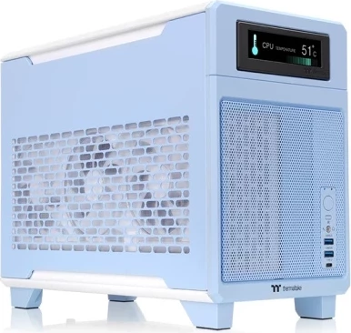 Kasë Thermaltake TR100 Mini-ITX Hydrangea Blue