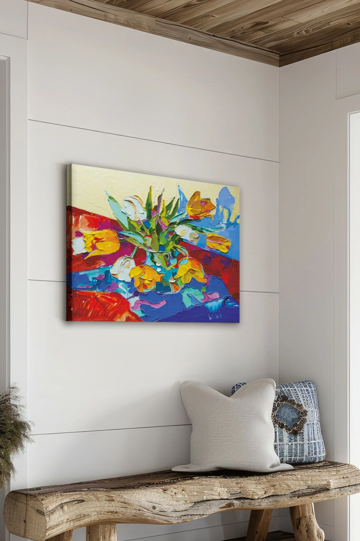 Pikturë dekorative në kanavacë, shumëngjyrëshe, Wallity Ersyfdc172, 70x100cm