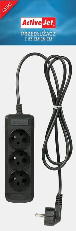 Kabllo vazhduese Activejet 3GNU, 1.5M, zi 6