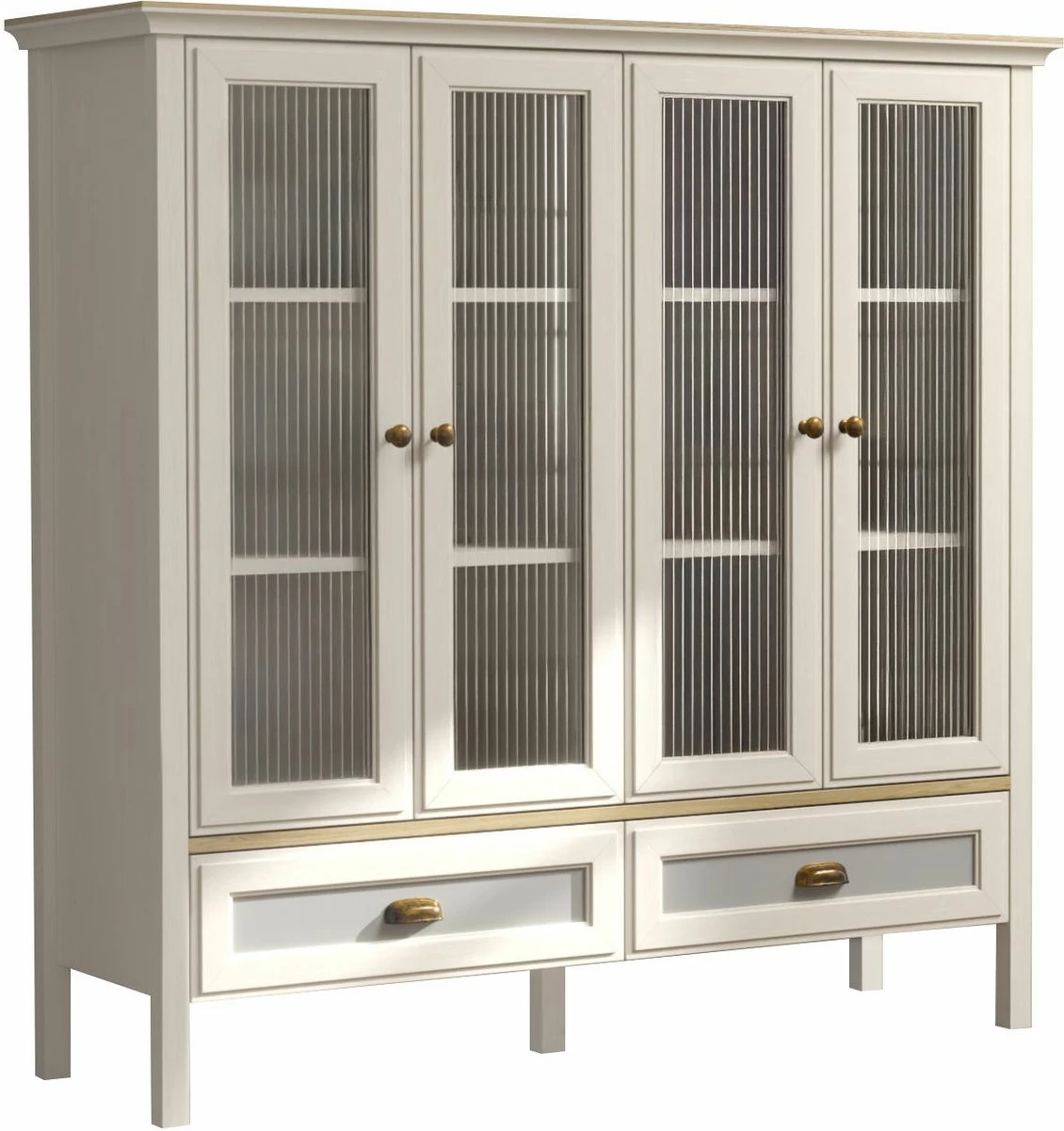 Dollap multifunksional Skye Decor, FRN-21029, krem, lis, gri