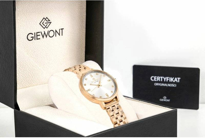 Orë dore femrash Giewont GW7370-B3, rozë gold